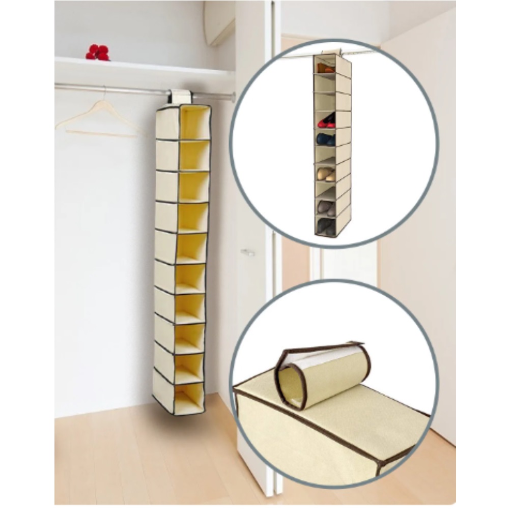 Miniatura 3 de Organizador De Zapatos X10 Puestos Zapat